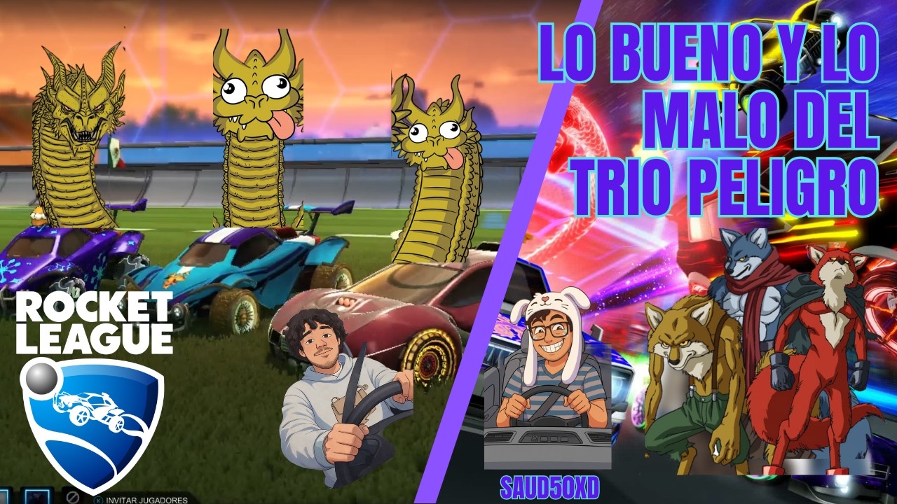 Subiendo Rankeds 3 VS 3 | Rocket League con el trio peligro !!!!!