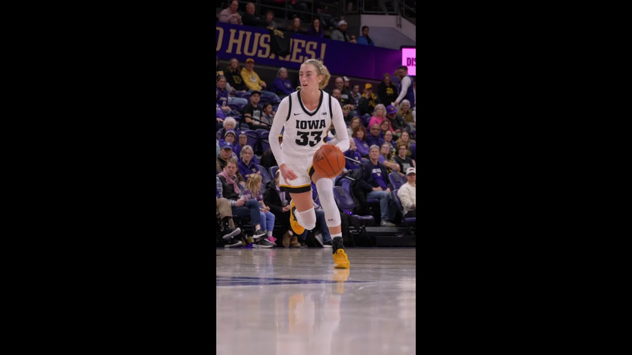 Lucy Olsen Highlight vs. Washington | Iowa Women's Basketball