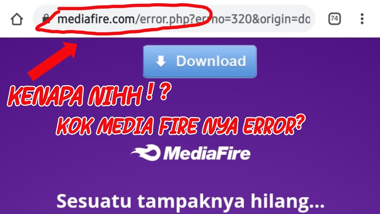 TUTORIAL CARA MENGATASI LINK MEDIA FIRE YANG EROR DAN GA BISA DI DOWNLOAD