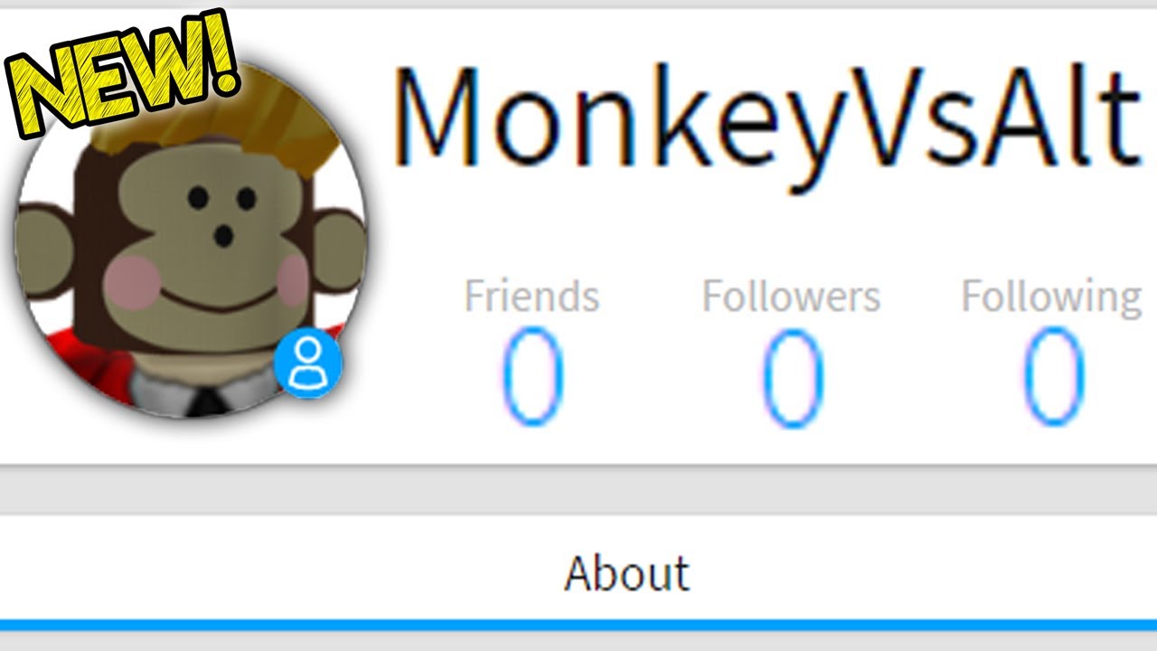 I HAVE A NEW ROBLOX ACCOUNT!!