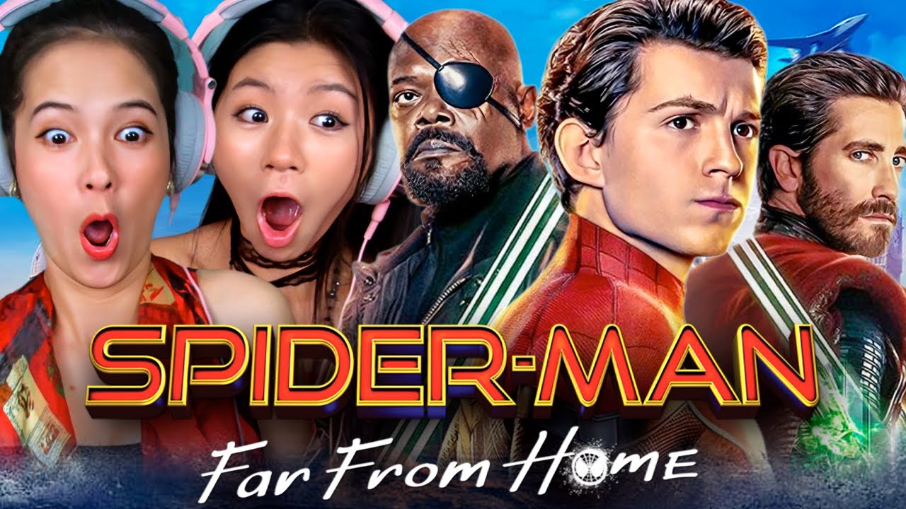 Foreign Girls React | Spider-Man: Far From Home | First Time Watch