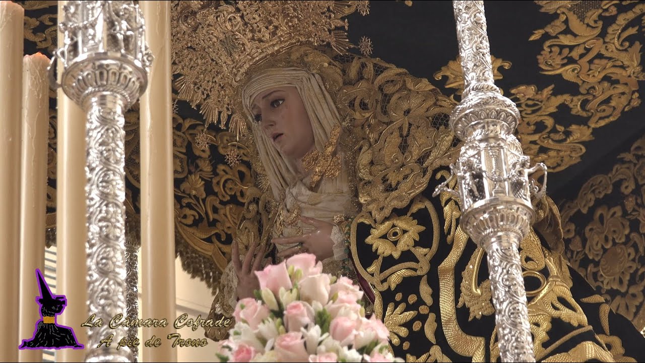 A PIE DE TRONO 2016: LAGRIMAS (FUSIONADAS). CURVA NUEVA. SEMANA SANTA MÁLAGA. UHD 4K SONY FDR-AX100