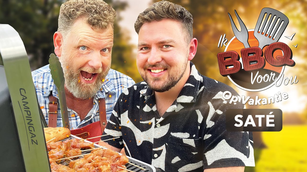VEEL te lekkere SATÉ van je Campingaz BBQ | Ik BBQ op vakantie!