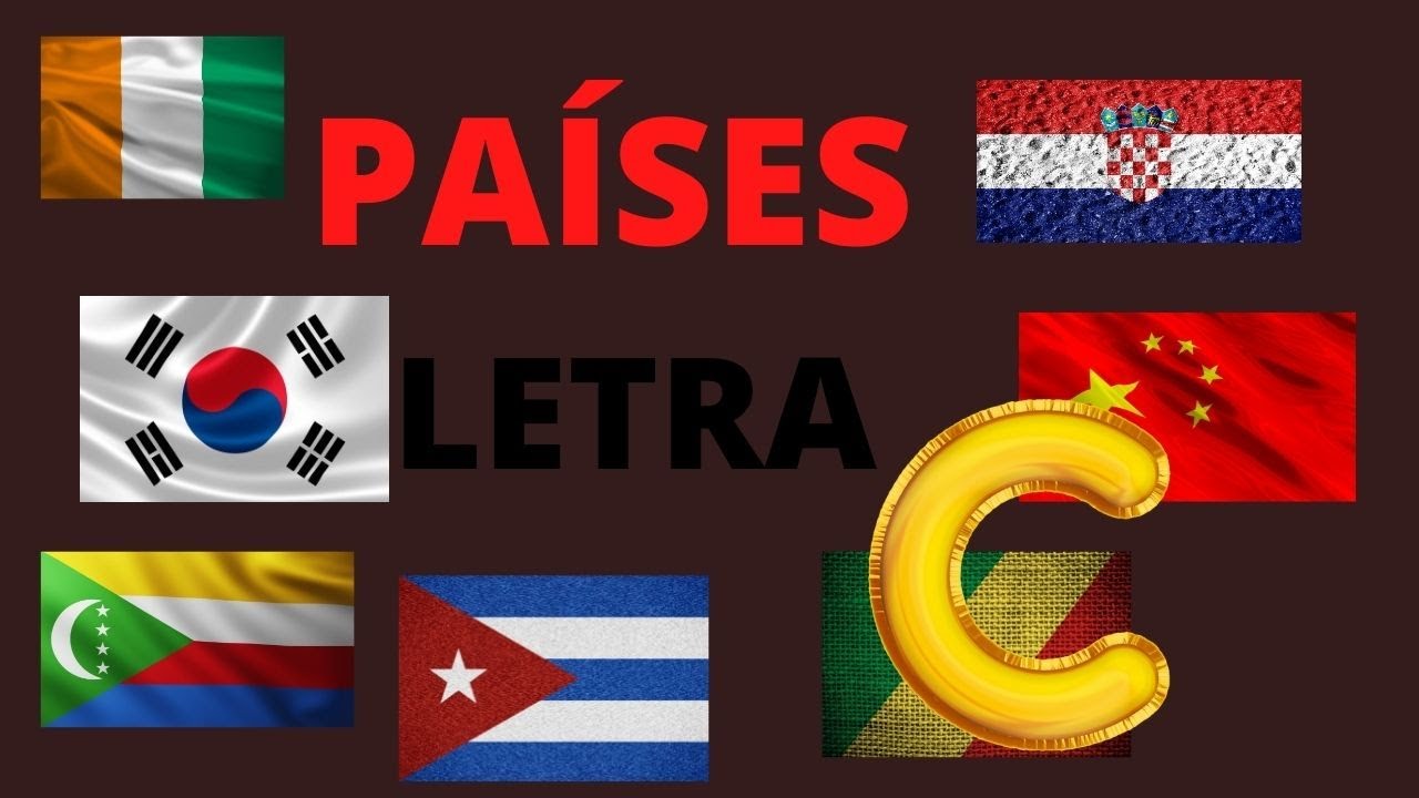 PAÍSES QUE COMEÇAM COM A LETRA C DO ALFABETO PORTUGUÊS/PAÍSES LETRA C.