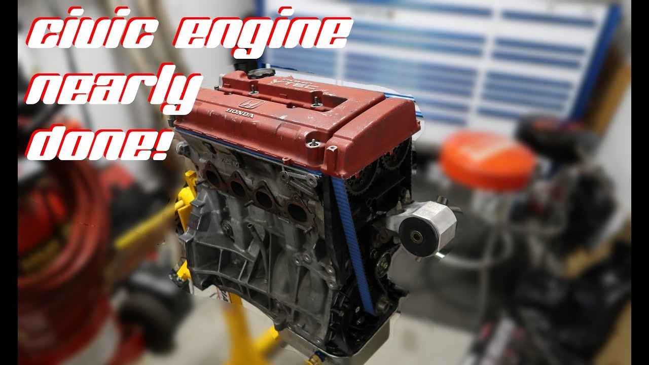 Vlog 010 - GSR build progress - cams and timing belt install