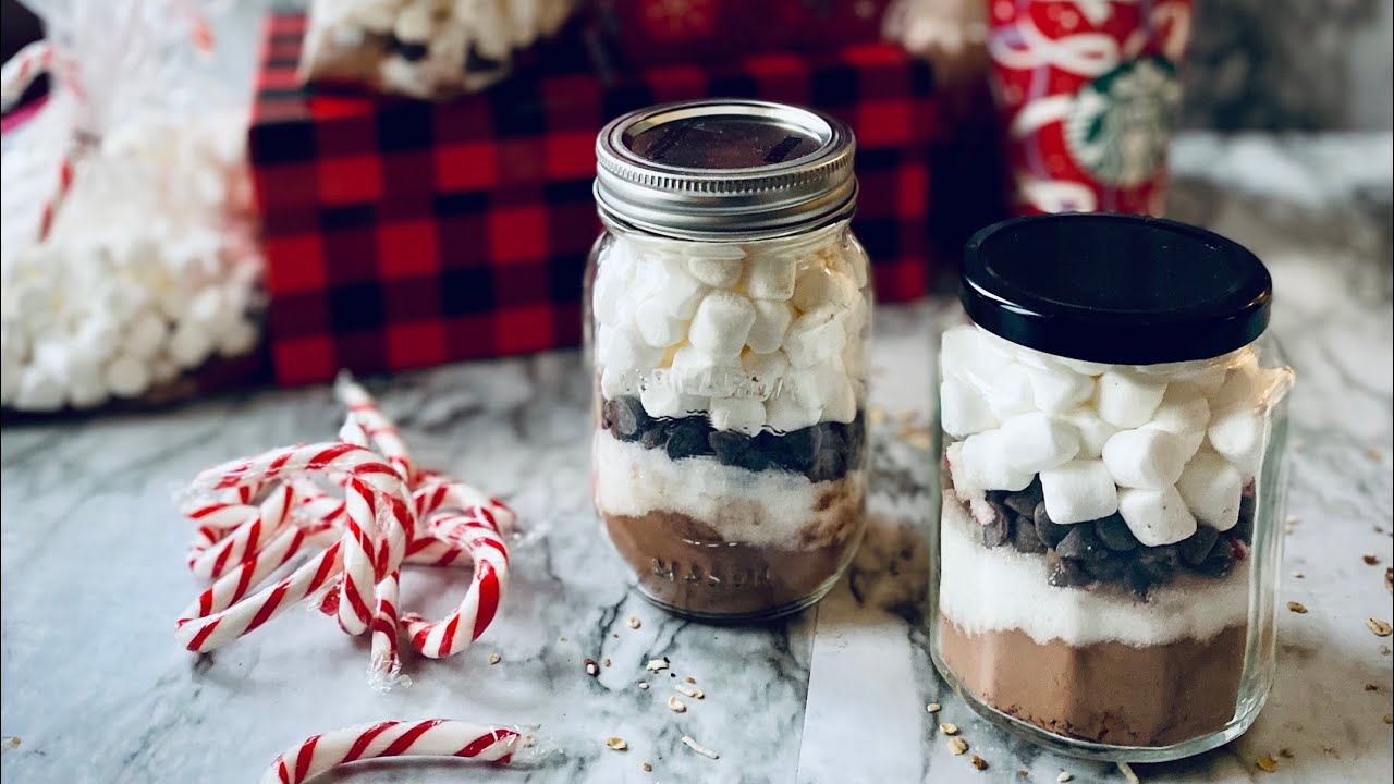 Hot Cocoa In A Jar Gift Idea