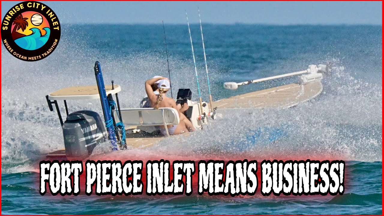 Fort Pierce Inlet was ALL Business Today!