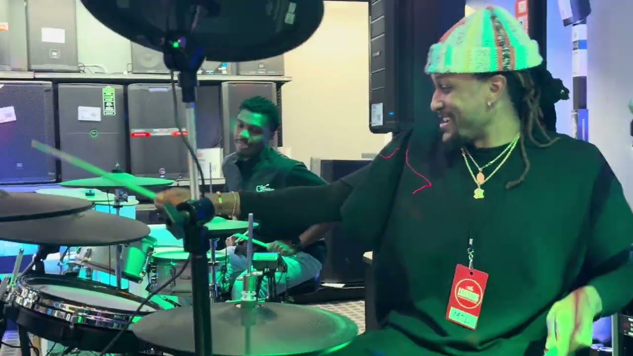 MJL&trade;️ GUITAR CENTER DRUM CLINIC | ROLAND V51 - PART 3b (Quick SHED)