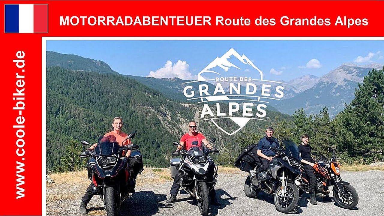🇫🇷 Motorradabenteuer ROUTE DES GRANDES ALPES - Reisedokumentation - 4K - Coole-Biker