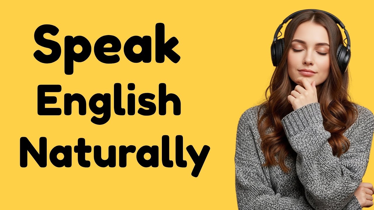 Speak English Naturally Every Day | Daily Fluency Training Podcast