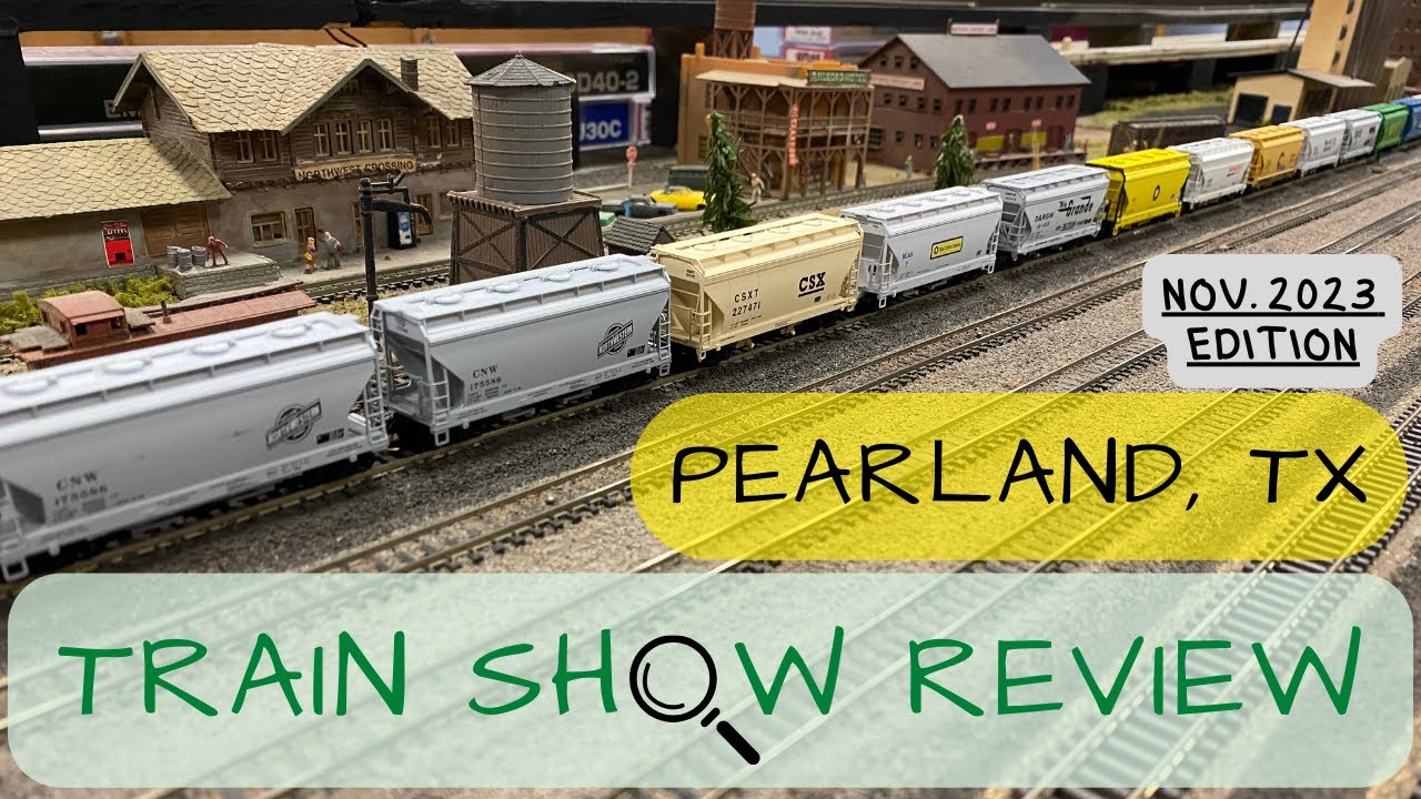 Train Show Review: Pearland,TX (November 2023)