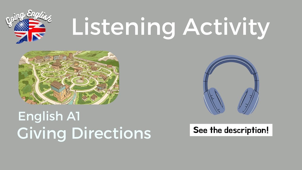 🎧 Аудирование &mdash; Даём указания (только аудио) | Тест по аудированию для английского как иностранно...