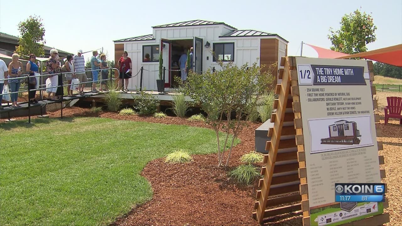 Tiny home for auction creates buzz at Street of Dreams