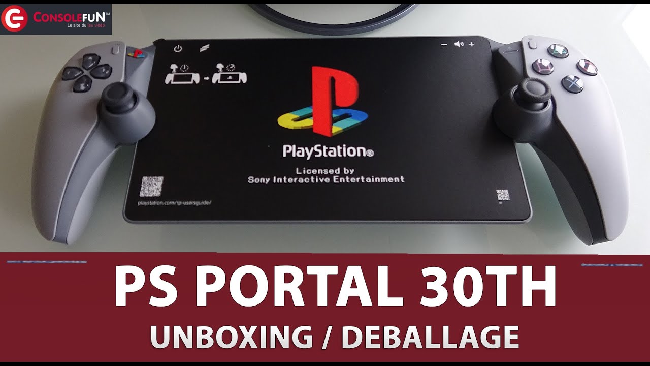 🎁 Unboxing du PlayStation Portal - 30th Anniversary (Édition Limitée)