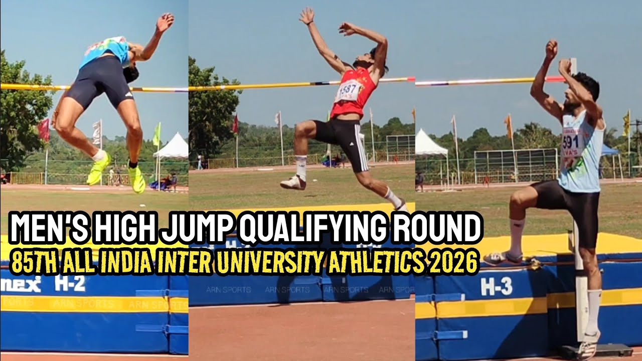 High Jump Qualifying | All India University Athletics 2026