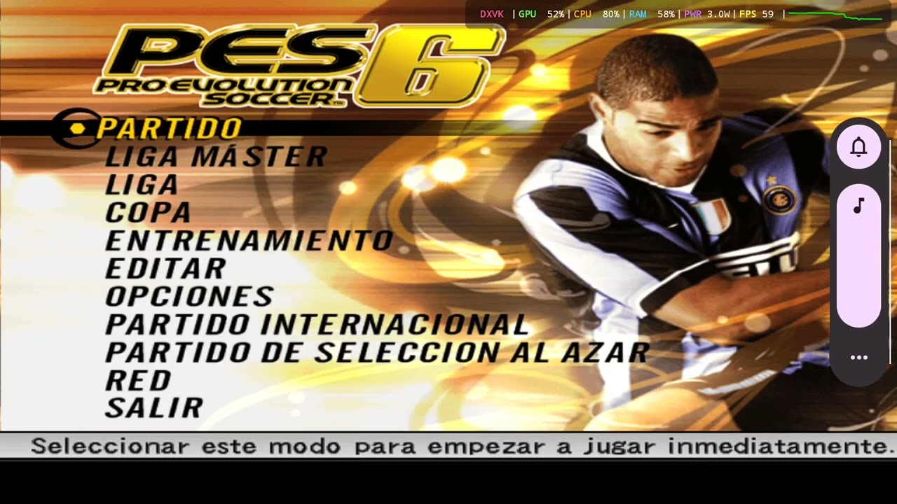 Instalar pes6 online ,Desde android Gamehub ,pes6stars.