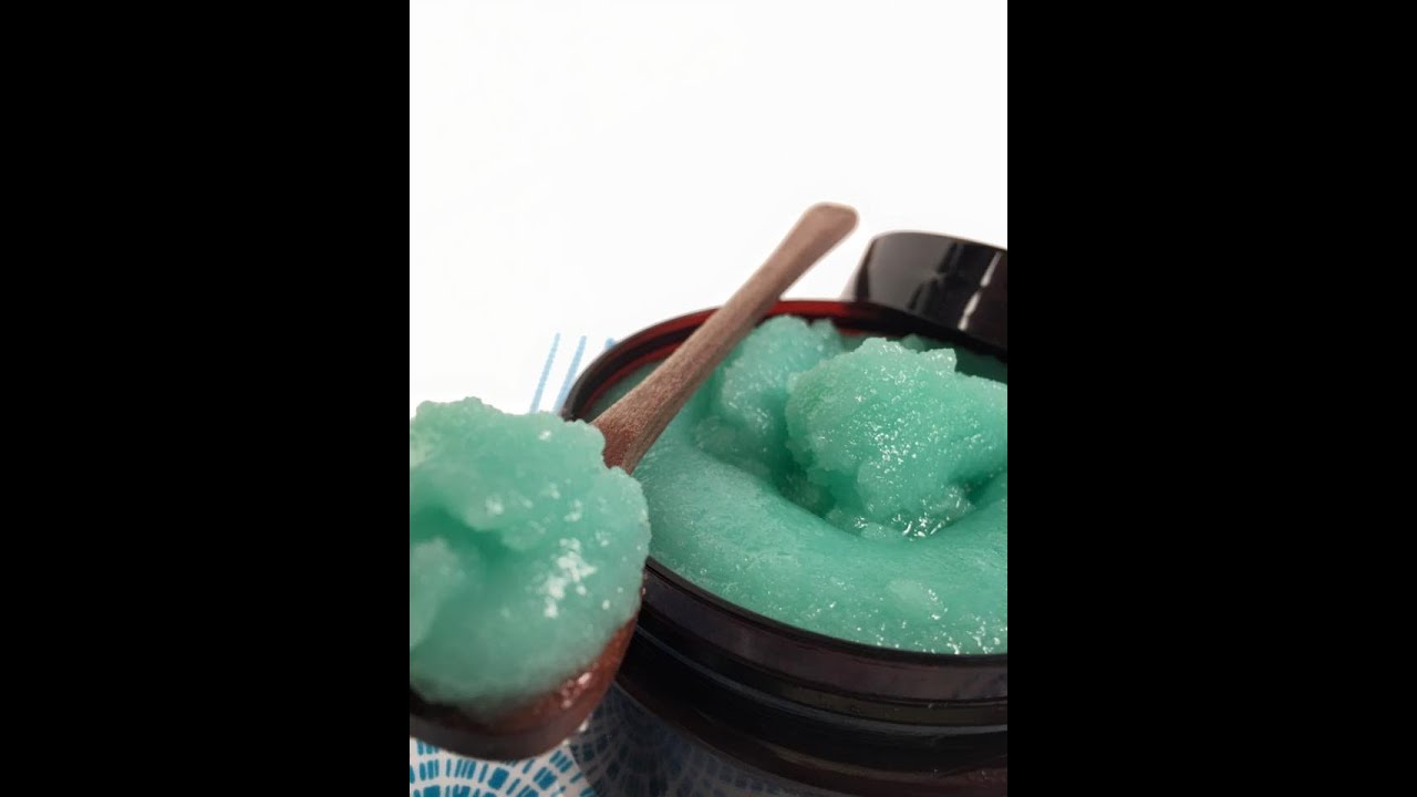 Making Earl Grey Tea Emulsified Sugar Scrub