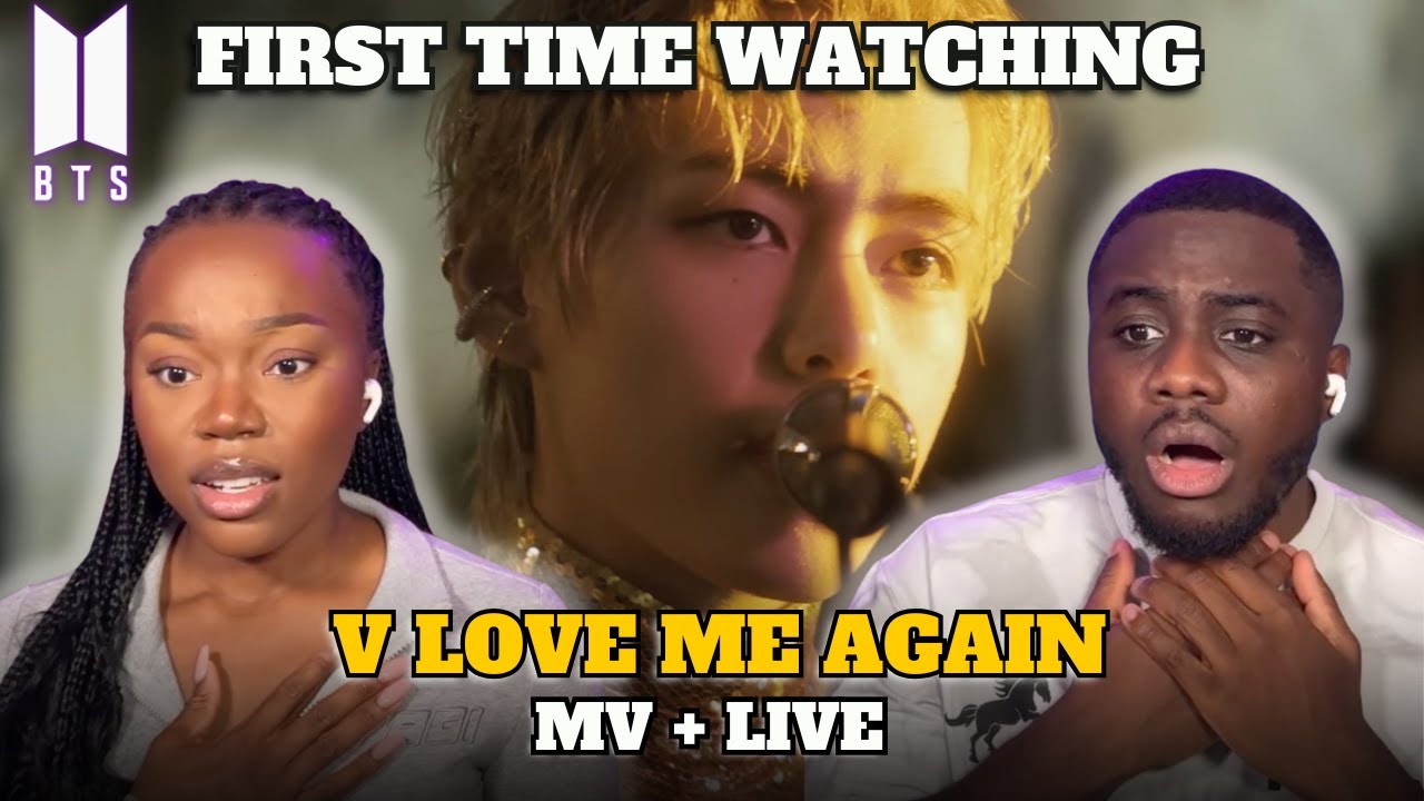 K-POP NEWBIES FIRST TIME WATCHING BTS (방탄소년단) V LOVE ME AGAIN!