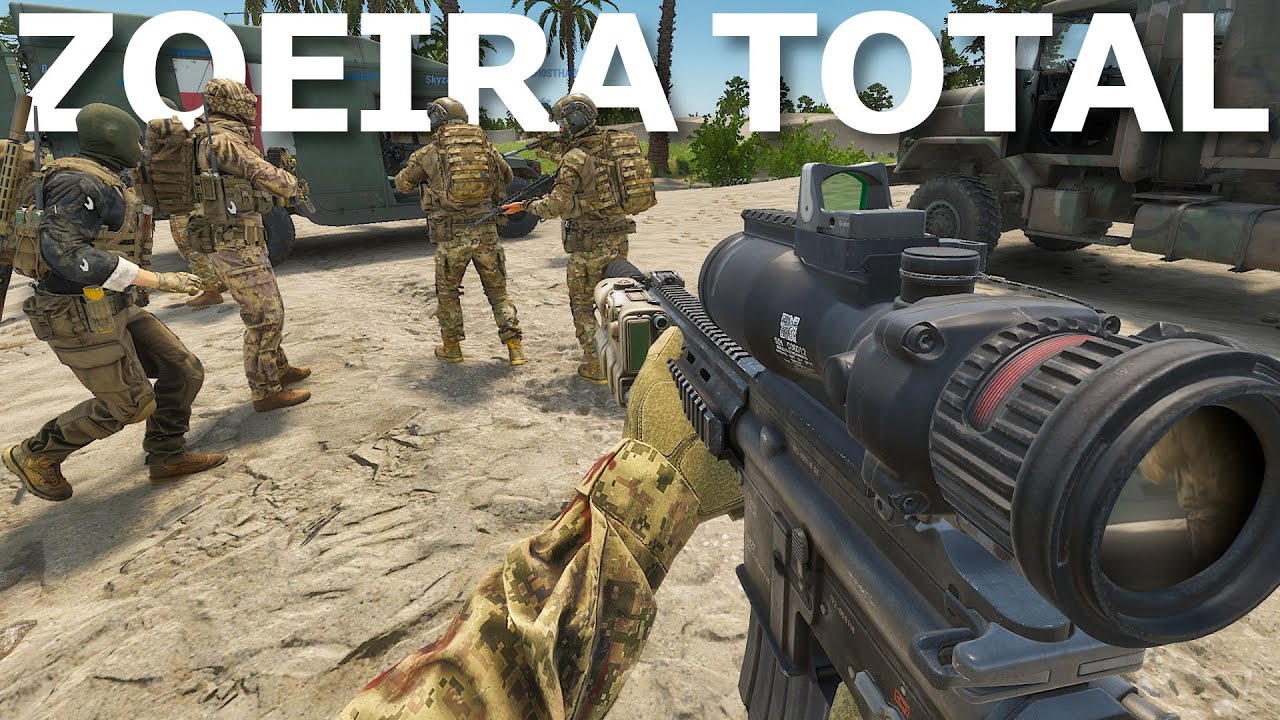 EU NÃO DEVERIA TER JOGADO O MODO PVE DE ARMA REFORGER...
