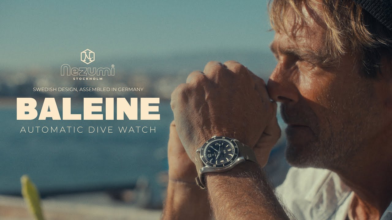 Our automatic Baleine dive watch has a new design!