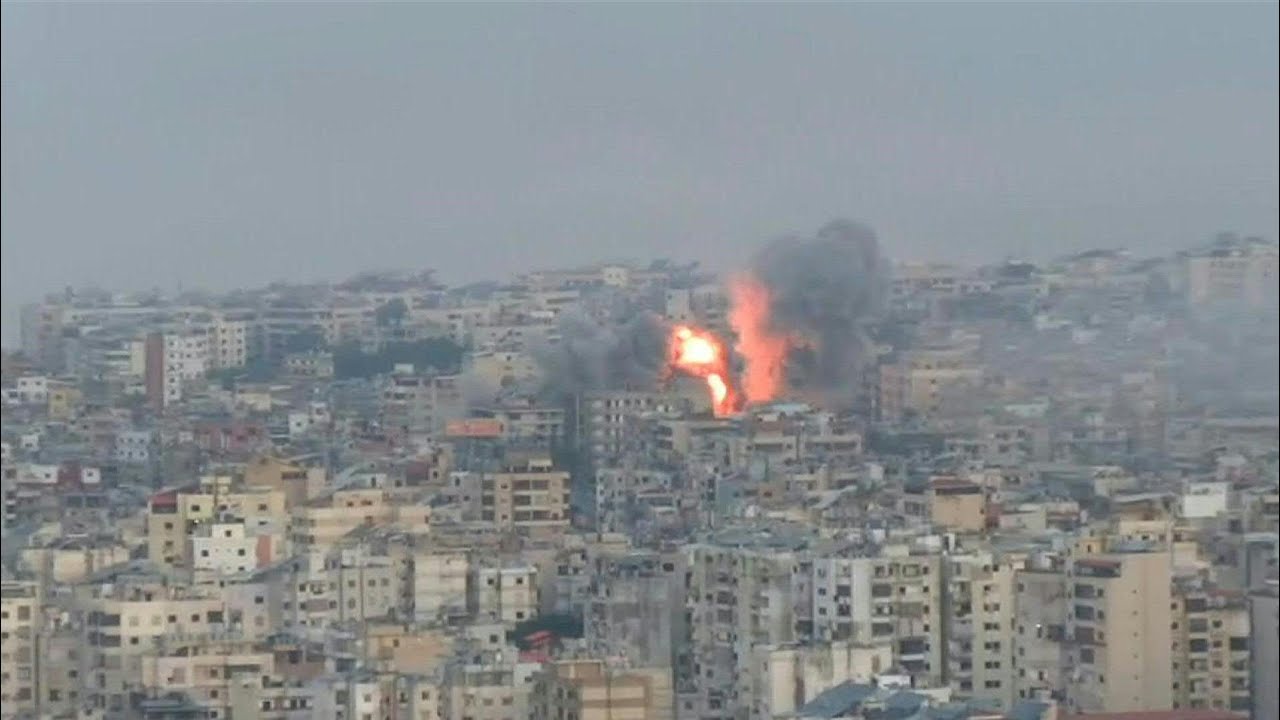 Liban: frappes isra&eacute;liennes sur la banlieue sud de Beyrouth | AFP Images