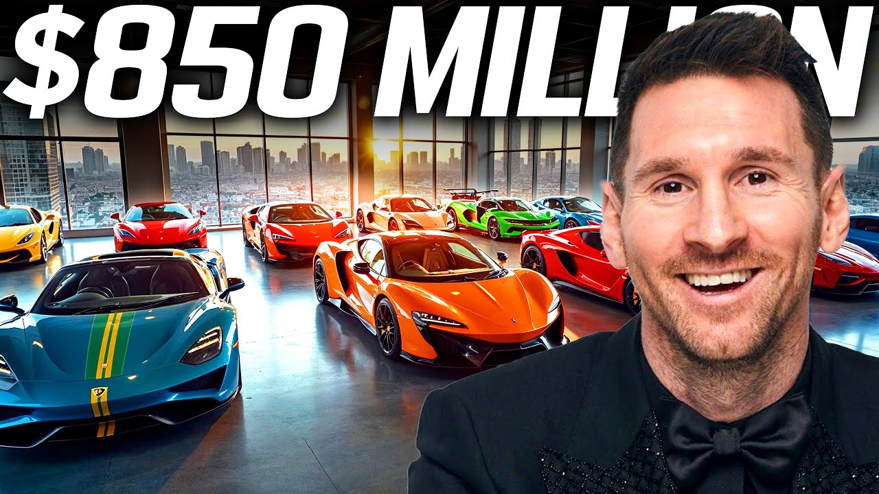 Lionel Messi's Multi Million Dollar Car Collection EXPOSED