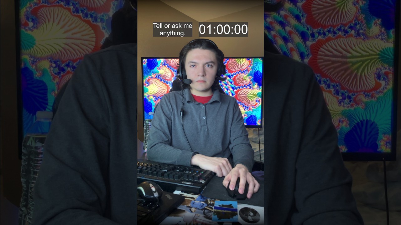 Me Reading Viewers' Chat-Messages; Tell or Ask Me Anything