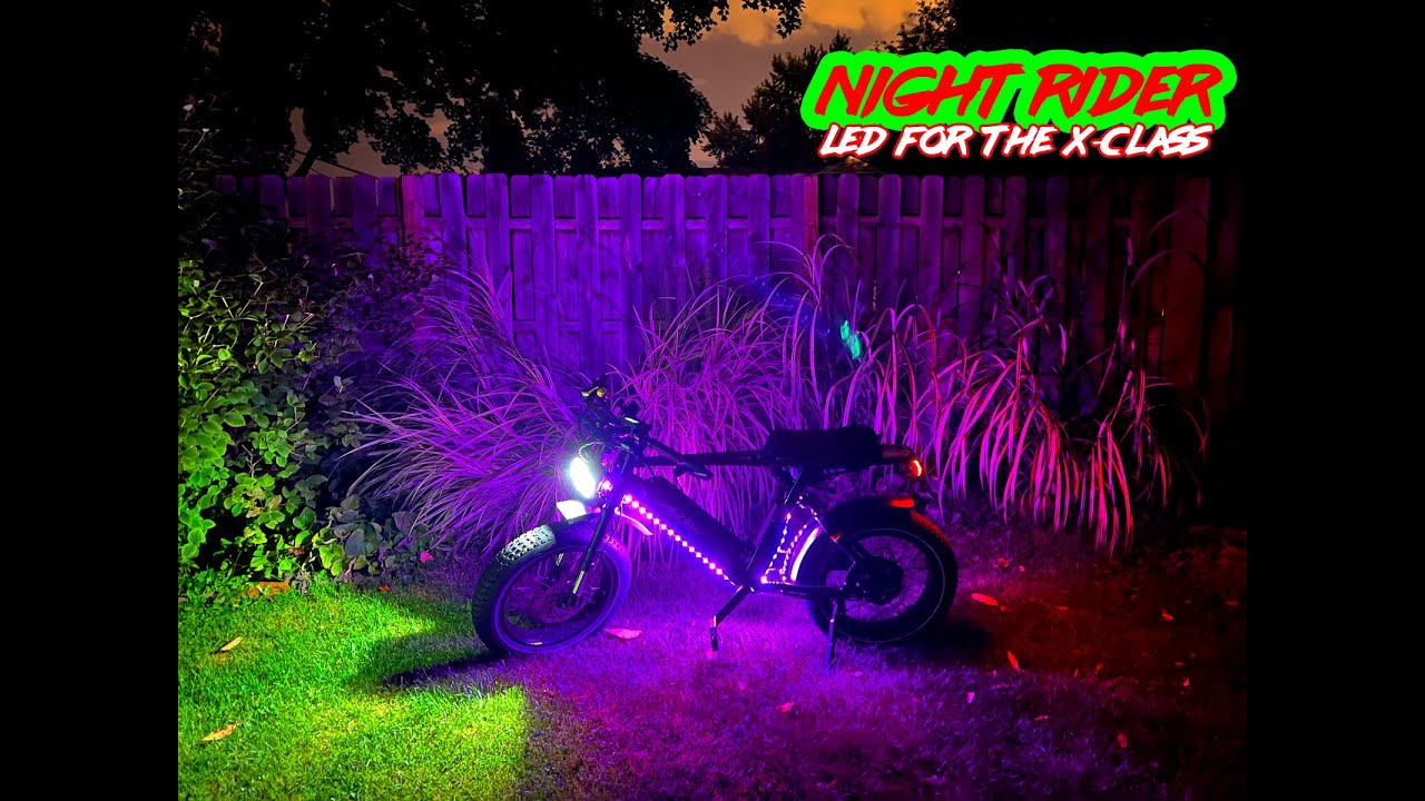 LED for ebikes - Adding LED lights to the Ariel Rider X-Class