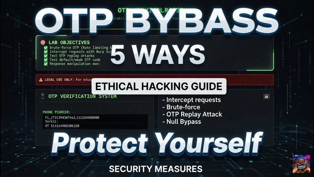 5 Ways to Bypass OTP & How to Protect Against Them | Ethical Hacking Guide