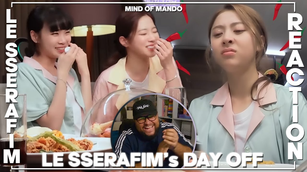 LE SSERAFIM's DAY OFF PLUS REACTION | ENDLESS MEMES 😂