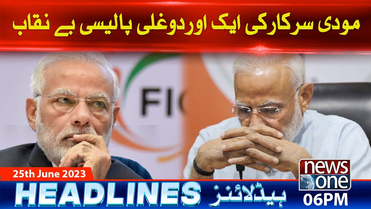 6 PM Headlines | Modi Government Exposed | NewsOne