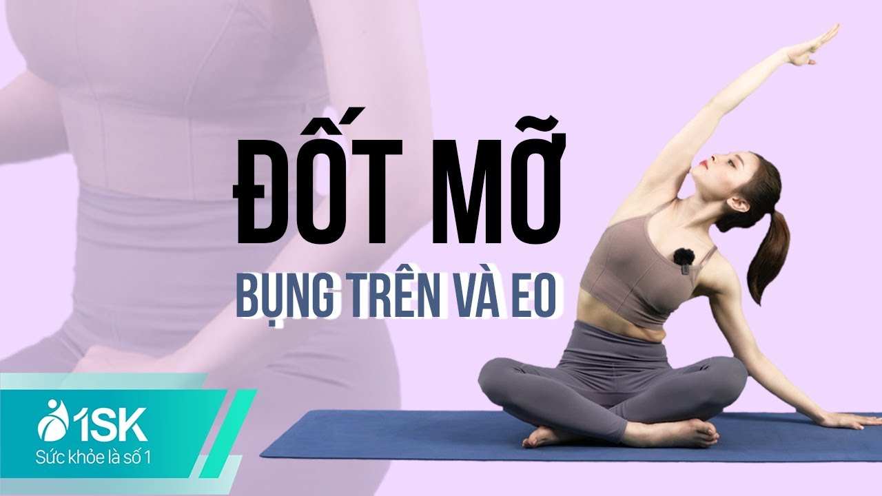20 phút Pilates ĐỐT MỠ BỤNG TRÊN VÀ EO HIỆU QUẢ 👙👗🎁 HLV Amy