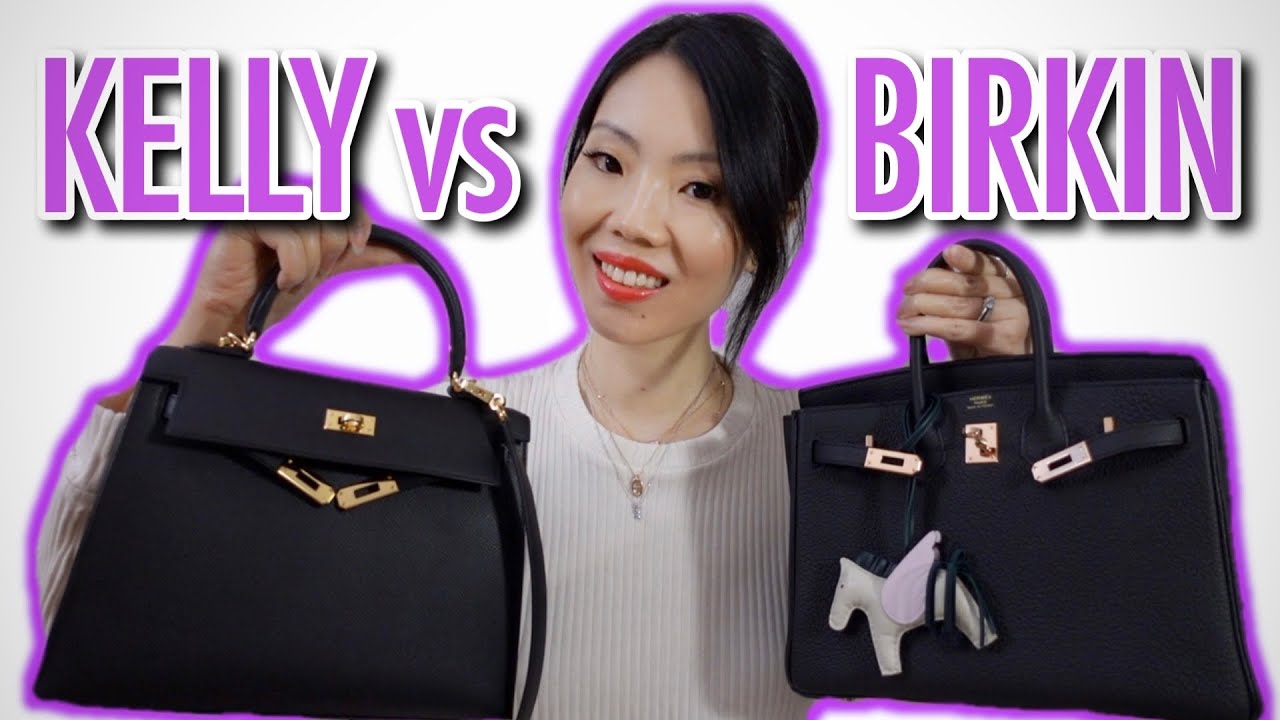 The Ultimate Birkin vs Kelly: Comparing Hermès Birkin 25 and Kelly 25 with Mod Shots FashionablyAMY