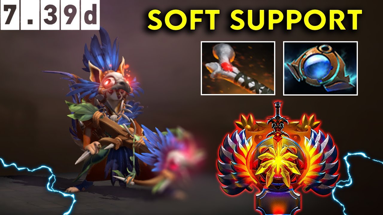 Hoodwink Immortal Soft Support - Dota 2 Patch 7.39c Pro Pub Gameplay