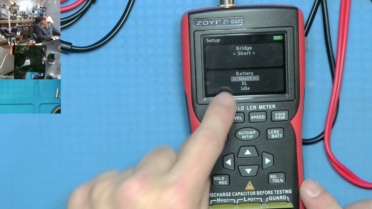 ZOYI ZT DQ02 Battery calibration