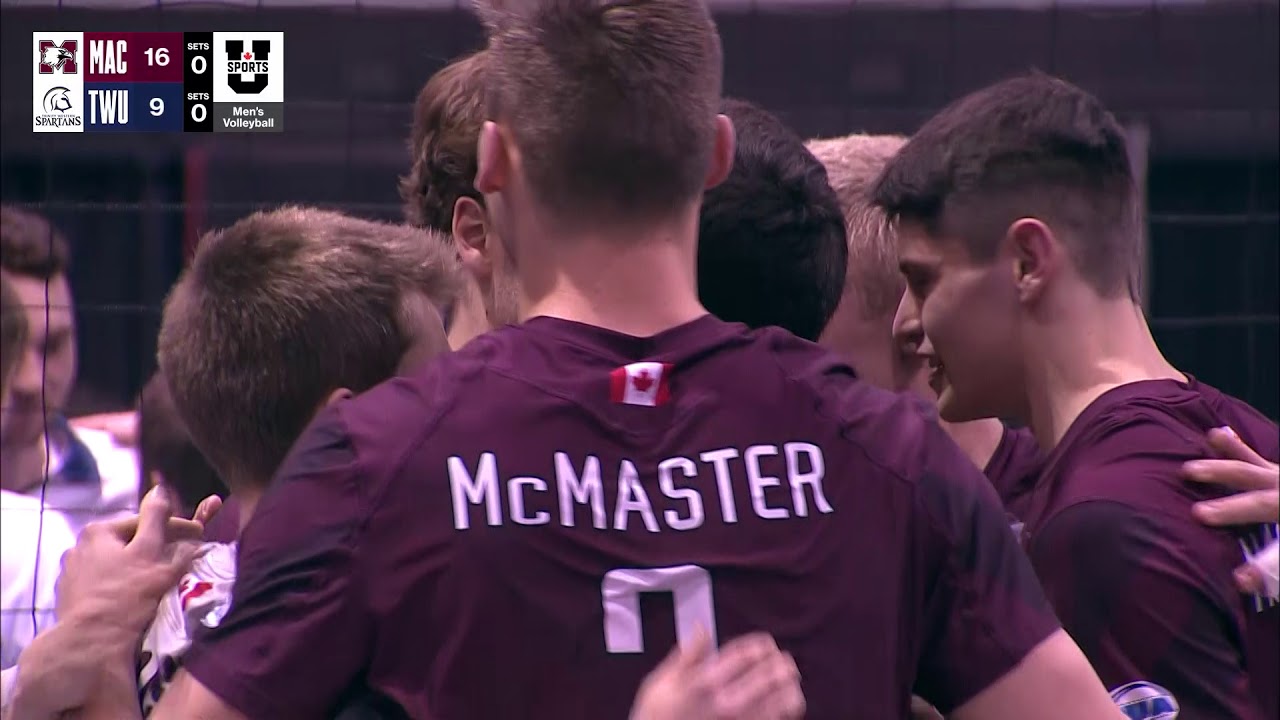 USports Men's Volleyball Championship 2018 - Game 7 - Trinity Western vs McMaster