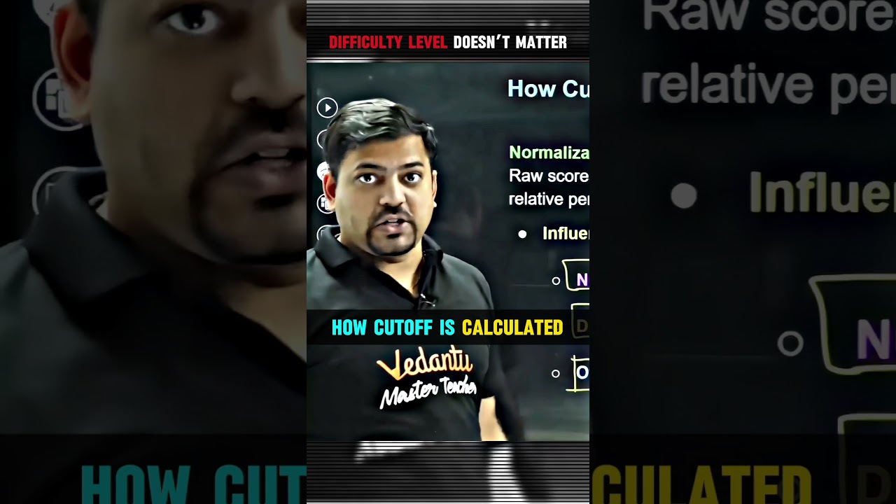 How Cutoff is Calculated? | Complete Explanation for Students #ashortaday #shortvideo #trending #VED