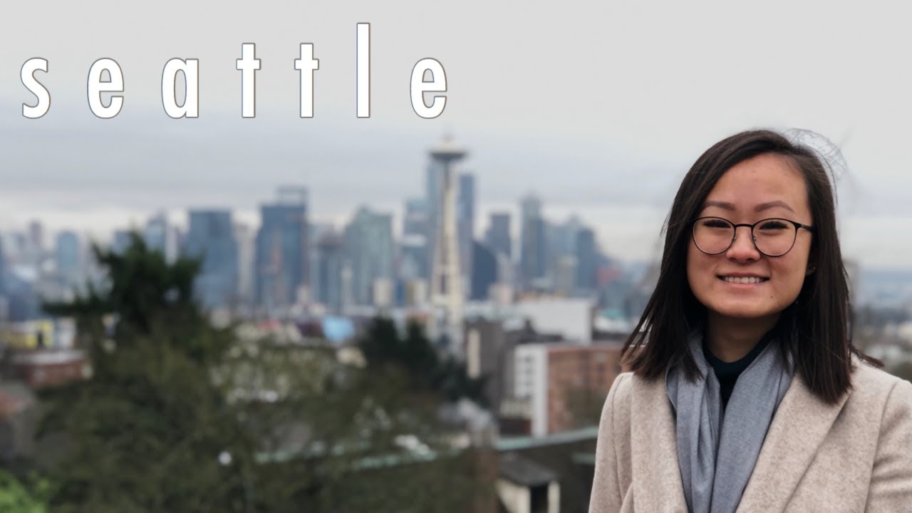 OUR FIRST TIME IN SEATTLE \\ Travel Vlog | Shelly Rui