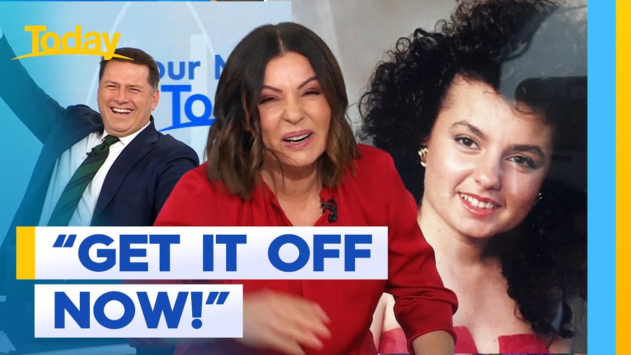 Reporter stitched up with old photos AND other funny moments | Today Show Australia