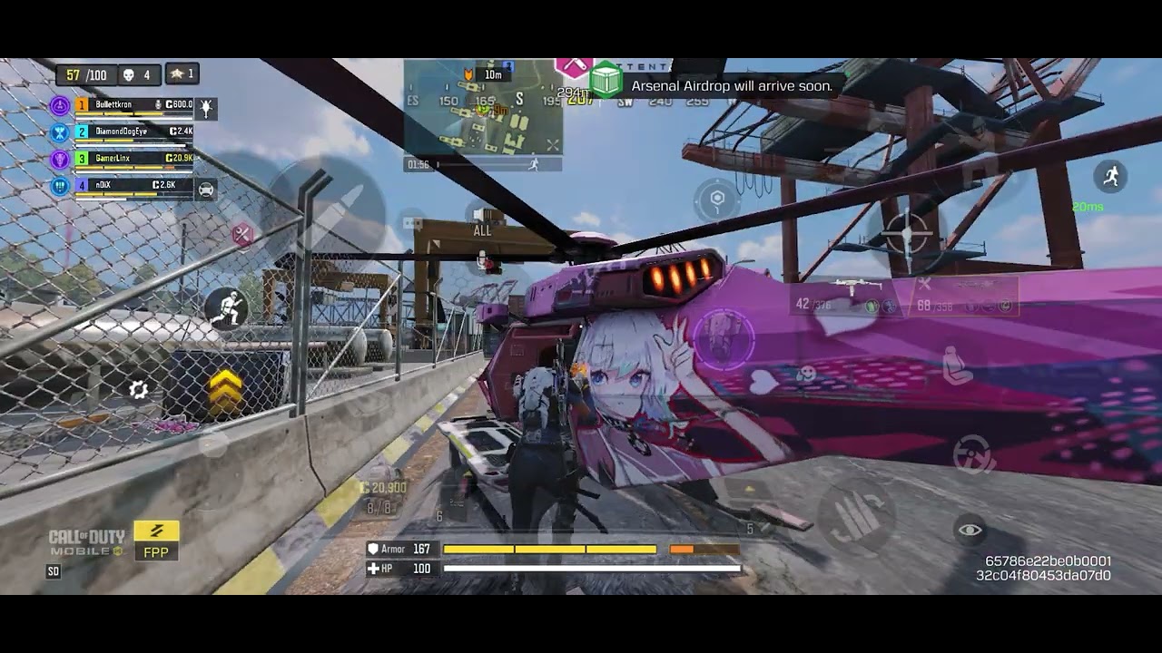 WINNING BR WITH USS 9 & AK117 ( COD MOBILE)