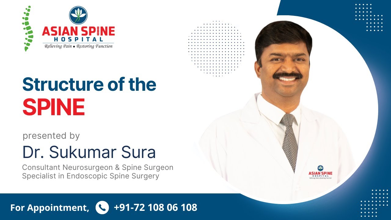 Structure of the Spine by Dr. Sukumar Sura | Best Spine Hospital in India | Asian Spine Hospital |