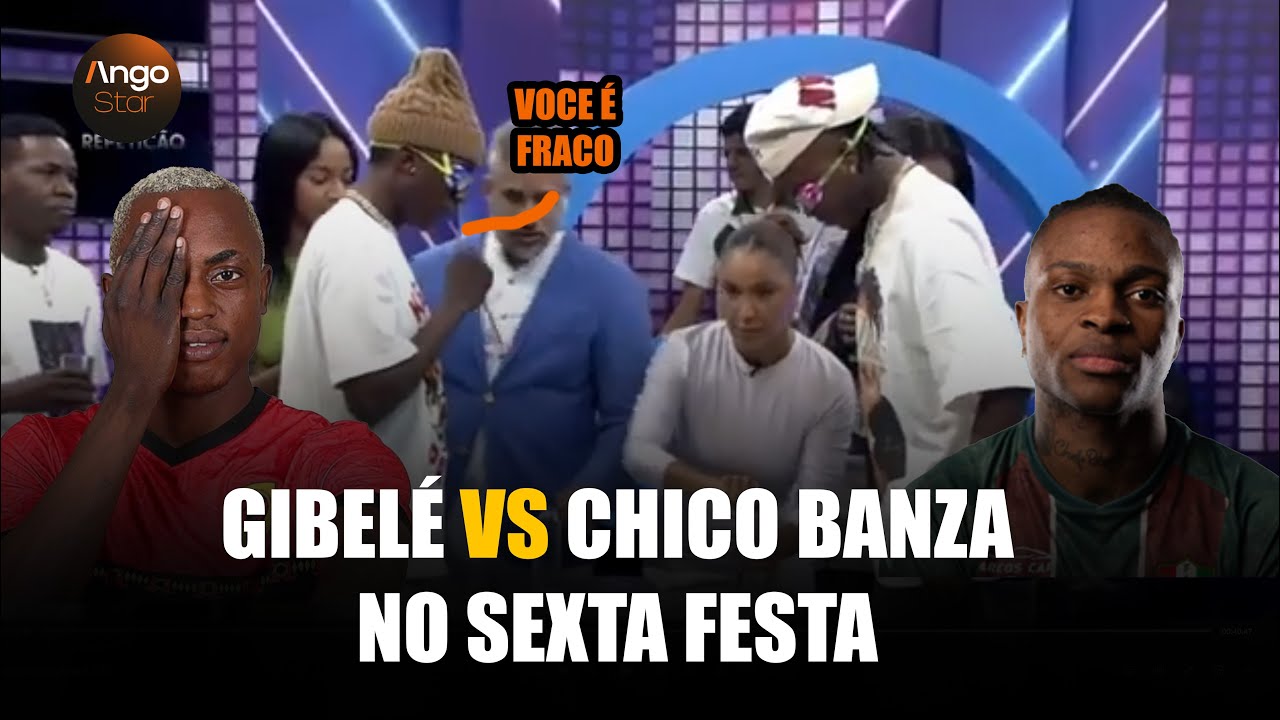 Gibele e Chico Banza competem e se divertem no Programa Sexta Festa