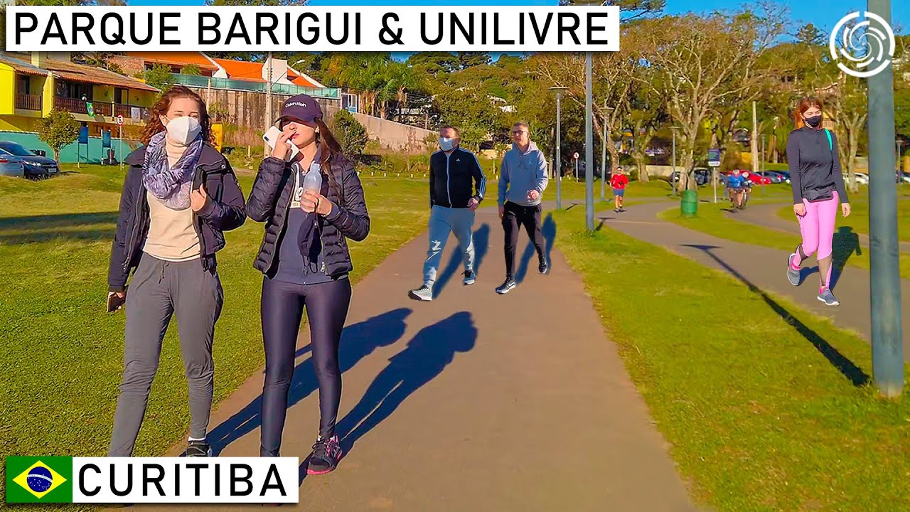 🇧🇷 Walking in CURITIBA: Parque Barigui & Unilivre, Paraná, Brazil 【 4K UHD 】