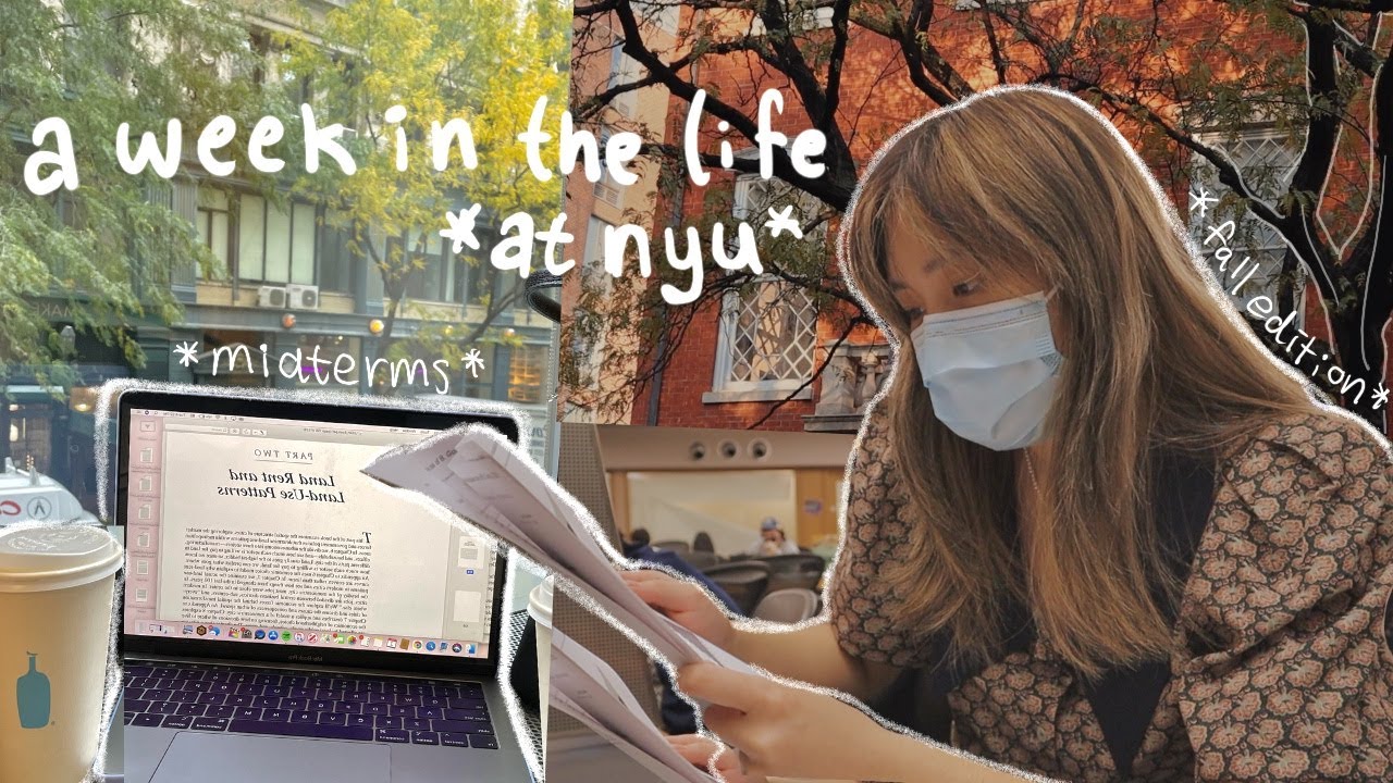 a fall week in the life at nyu *midterms, chill friday*