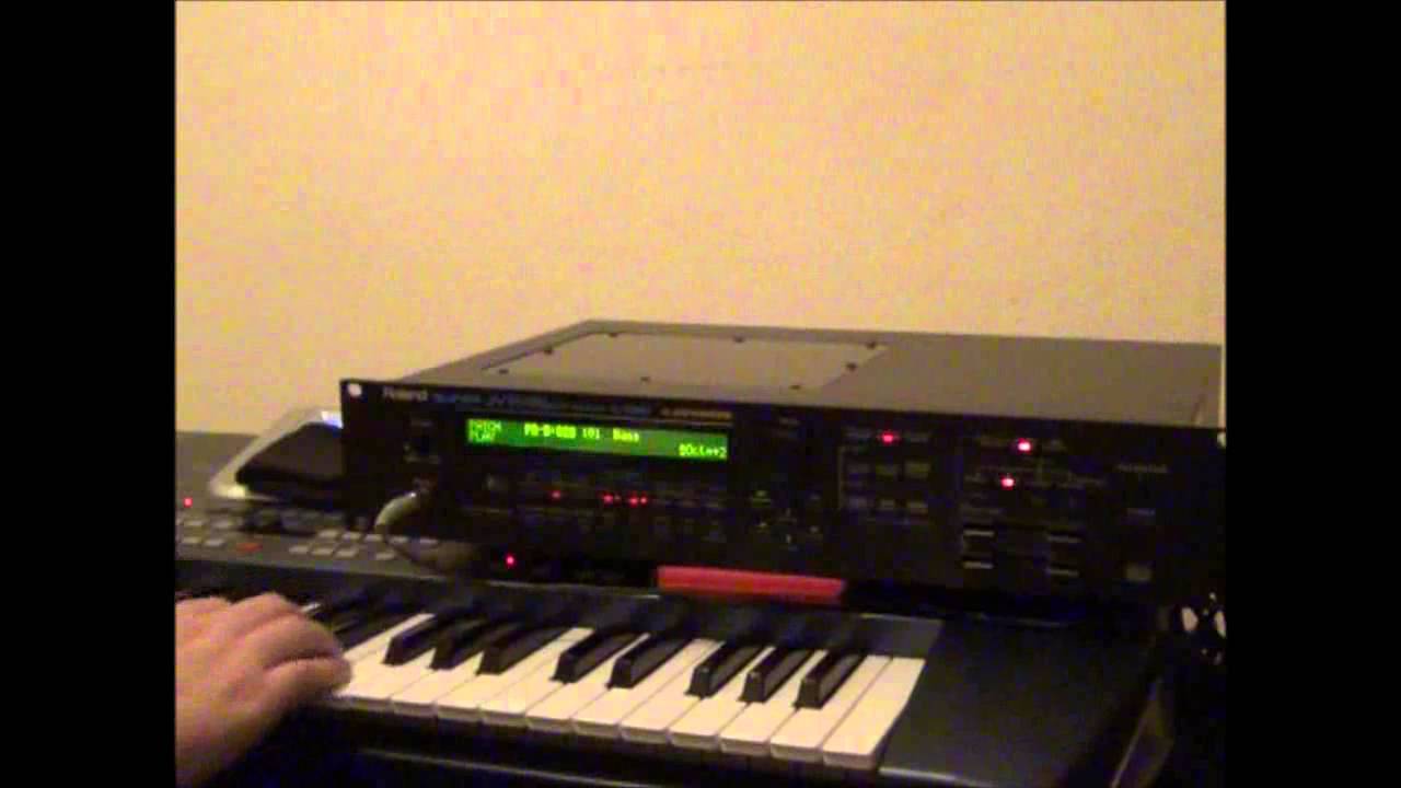 Roland JV 1080 - Preset Bank B - 28   101 Bass
