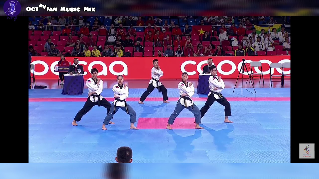 The Sea Games Taekwondo Competition 2019, PHILIPPINE -  Poomsae Freestyle Mixed Team (SILVER MEDALS)