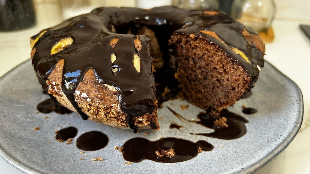 FAÇA ESSE BOLO DE CACAU COM BANANA E SURPREENDA TODO MUNDO