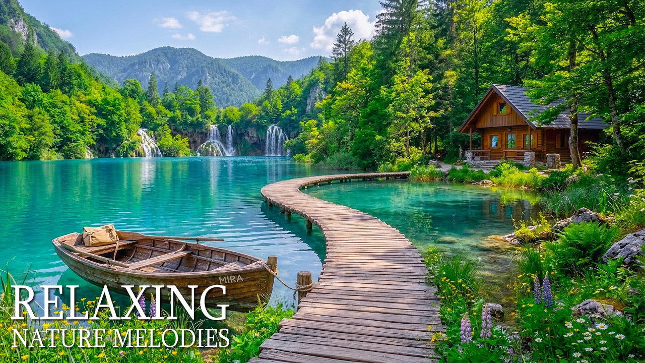 Глубоко расслабляющая музыка поможет освежить ваш разум 🌿 Восстановить нервную систему, прекратит...