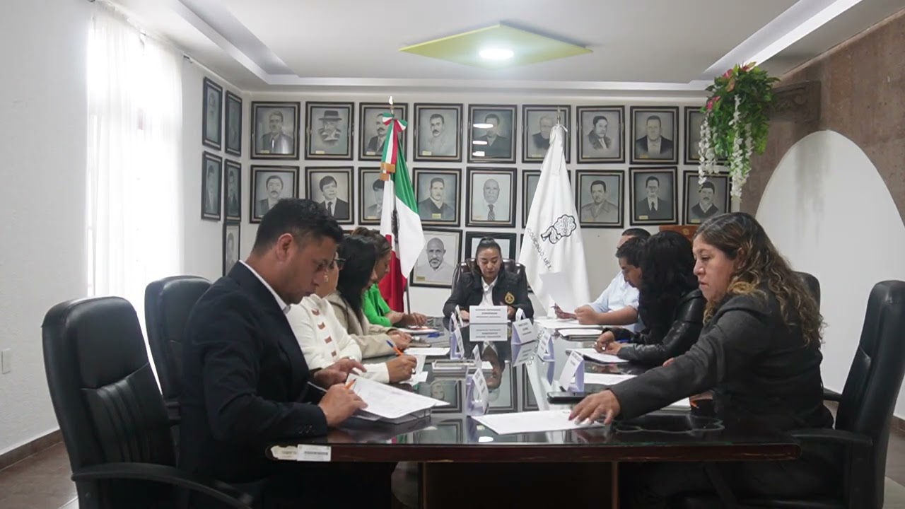 Vigésima primera sesión de cabildo de H. Ayuntamiento de Joquicingo