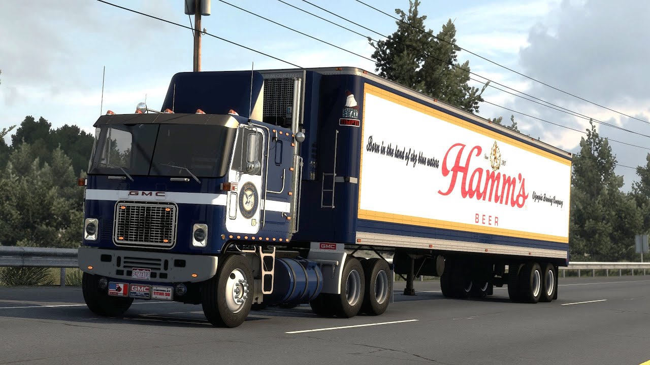 American Truck Simulator 2023 1.48 Update PNG 1.09 /GMC Astro By Cory Watson 1440p60